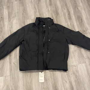zara puffer jacket